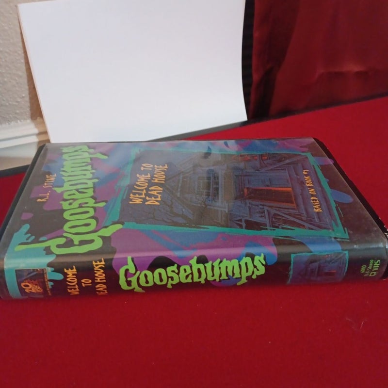 Goosebumps Welcome to Dead House VHS