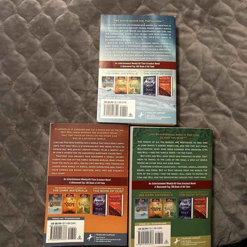 His Dark Materials: Books 1-3