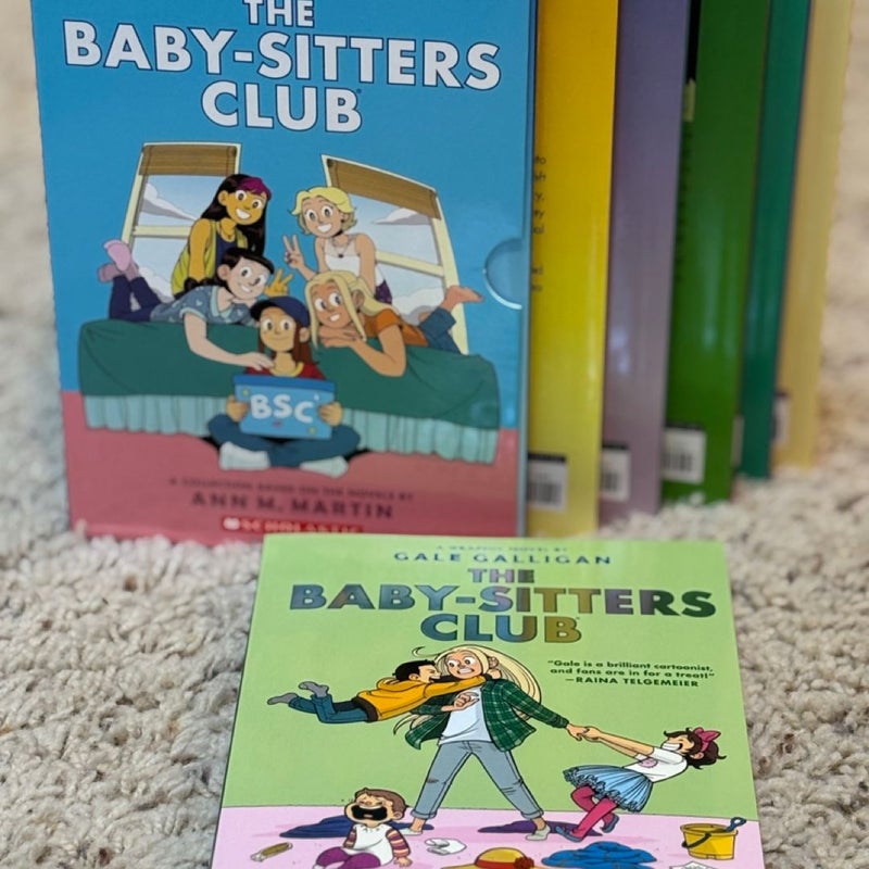 The Baby-Sitters Club Graphic Novels #1-7 Full-Color Edition