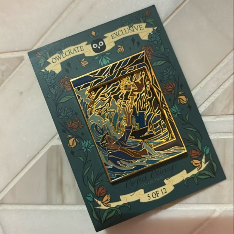 Percy Jackson and the Olympians *OWLCRATE PIN*