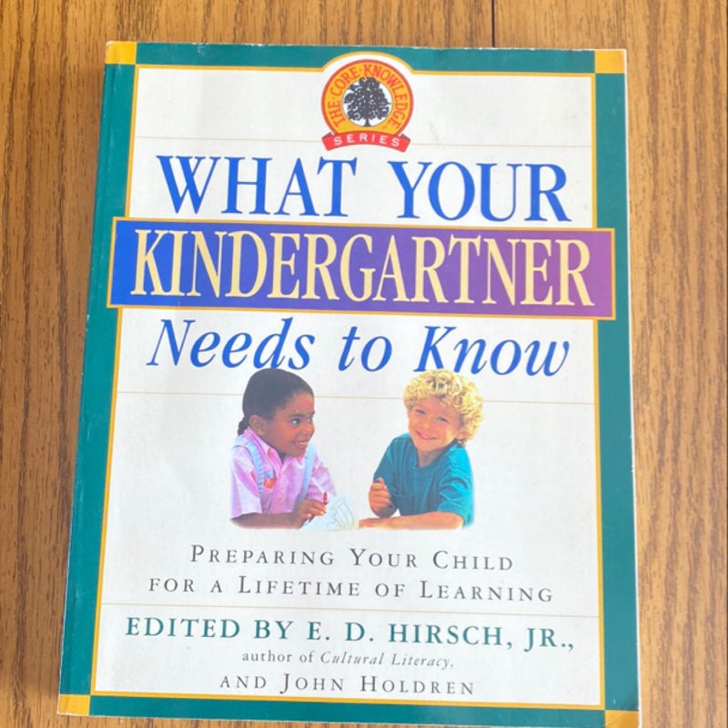 What Your Kindergartner Needs to Know