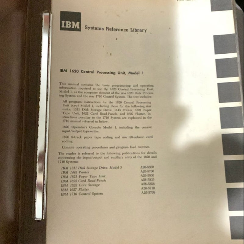 IBM Systems Reference Library - Vintage