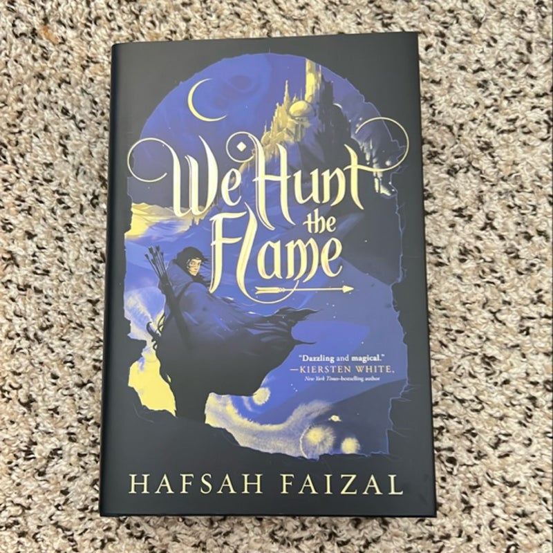 We Hunt the Flame - signed shelflove edition