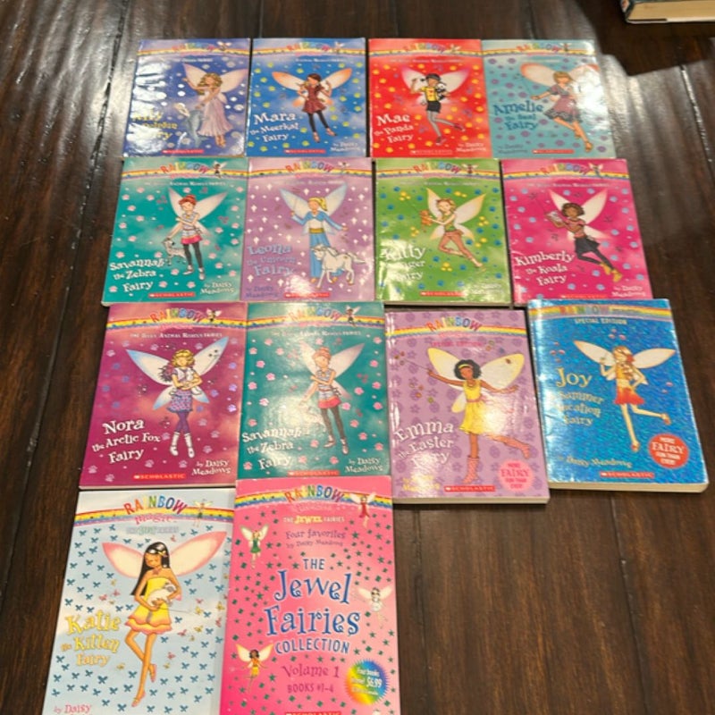 14 Rainbow Magic books