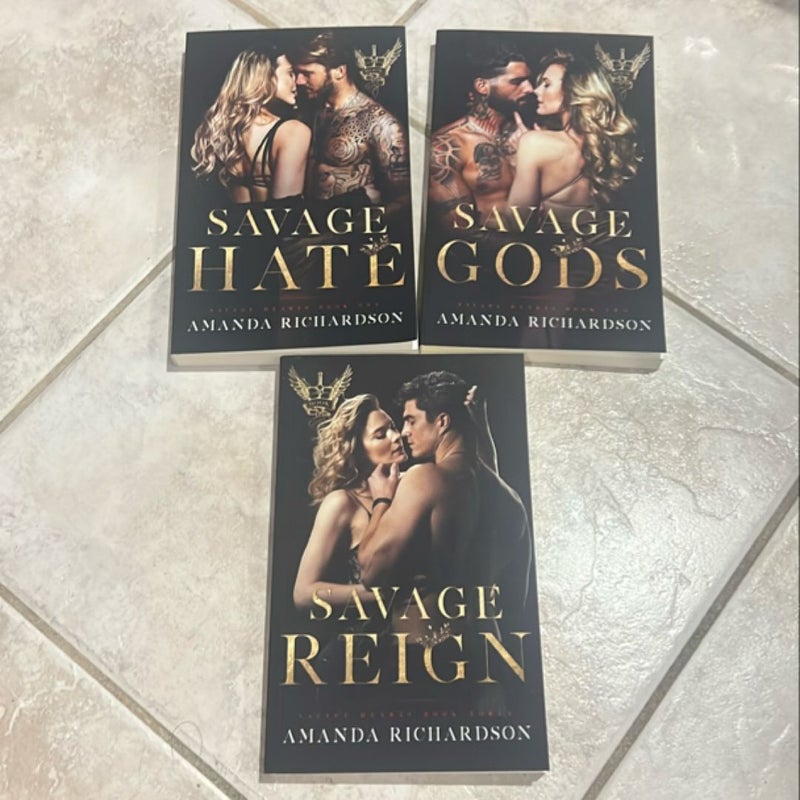 Savage Hate - Savage Gods - Savage Reign - Complete Series