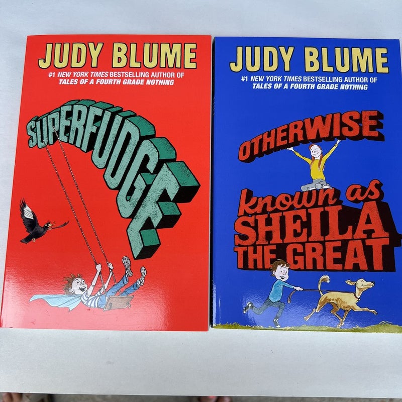 Judy Blume's Fudge Box Set