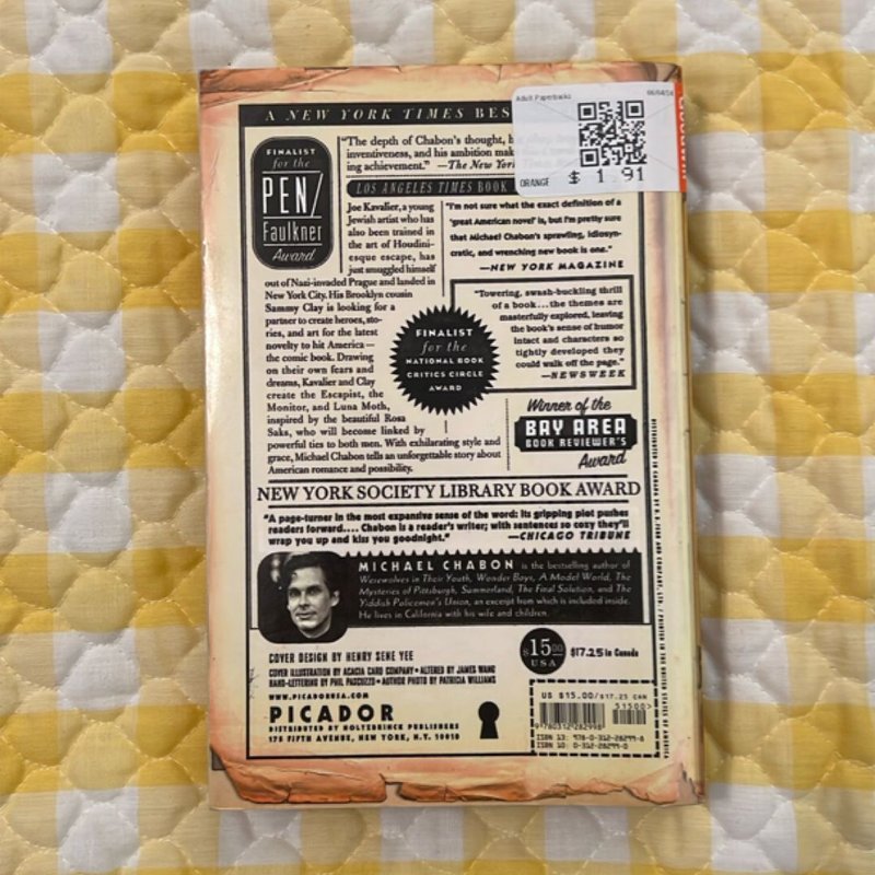 The Amazing Adventures of Kavalier and Clay