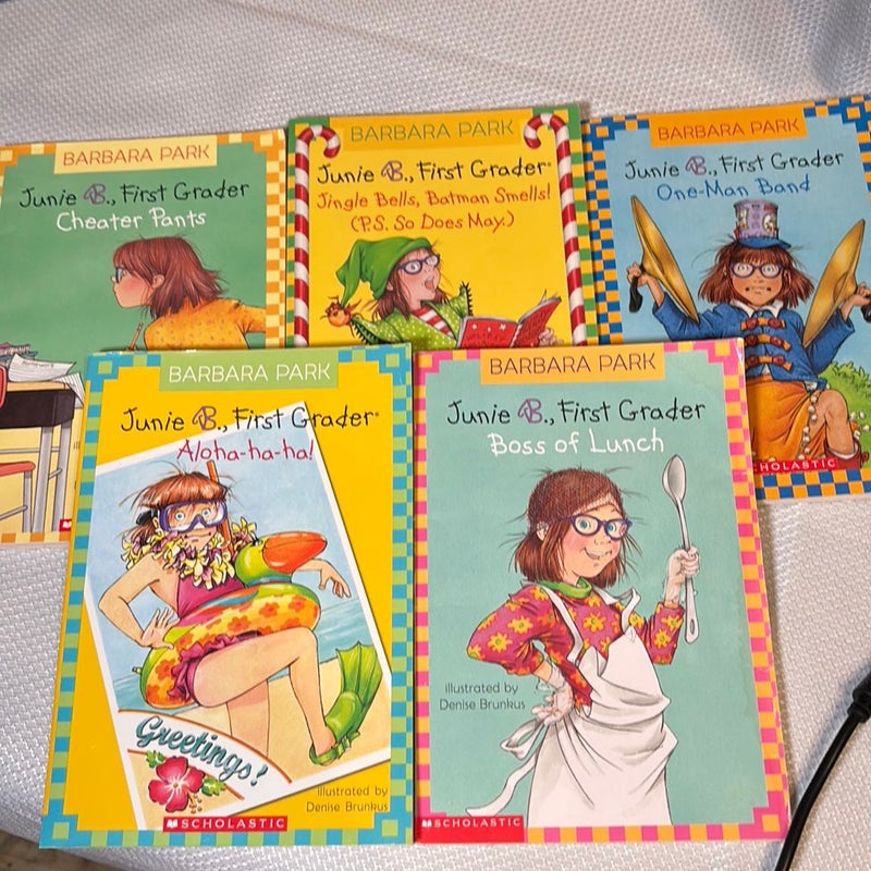 Junie B., First Grader 5 book lot