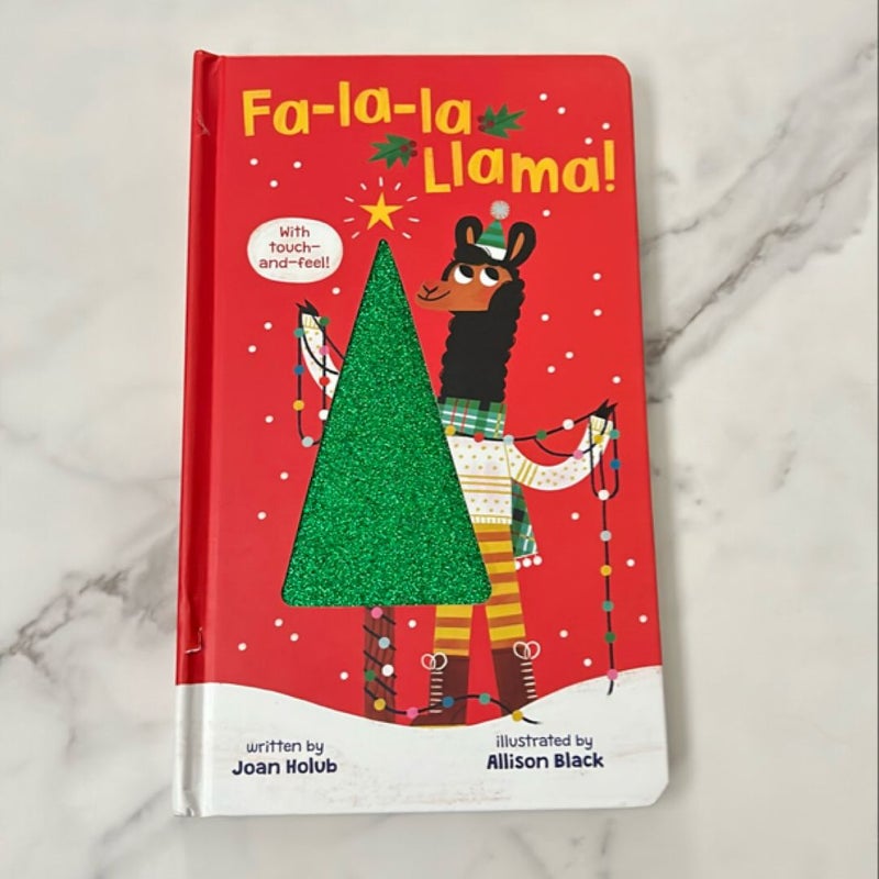 Fa-La-la Llama (Touch-and-Feel Board Book)