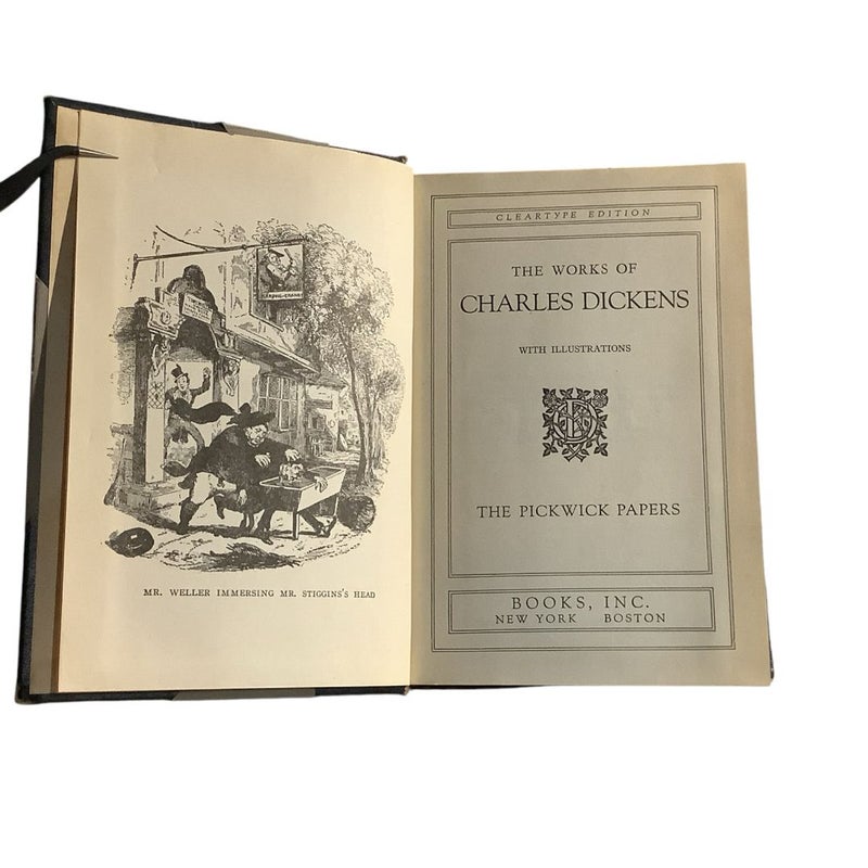 PICKWICK PAPERS by Charles Dickens Cleartype Edition Volume VII 1867-1868