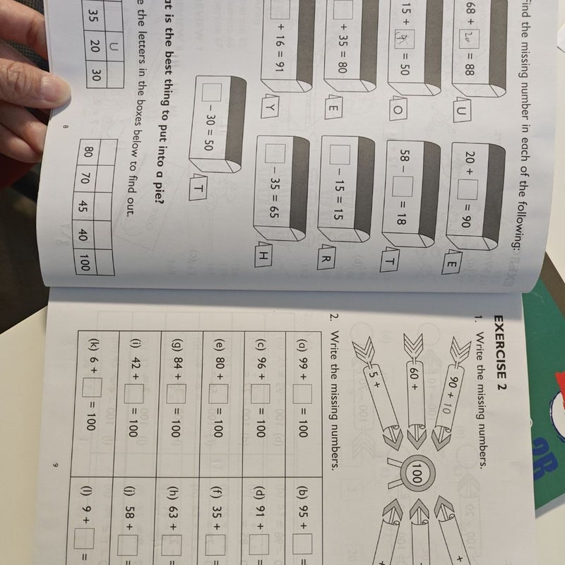 Primary mathematics 2B workbook US Edition 