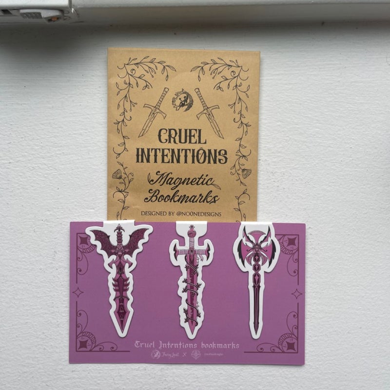 Cruel Intentions Magnetic Bookmarks Fairyloot