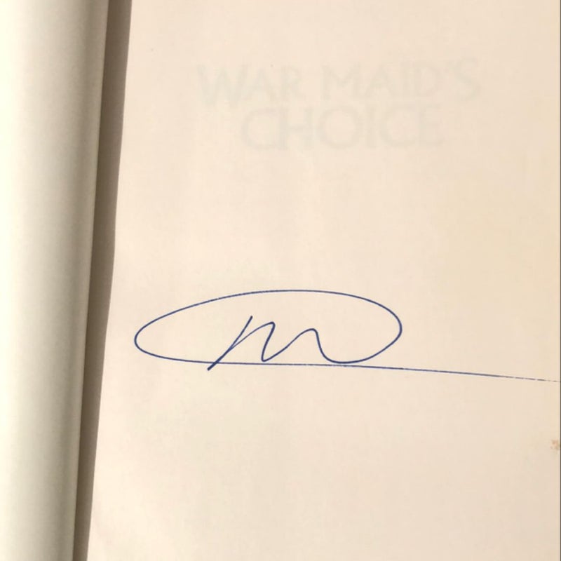 ⚠️ War Maid's Choice Limited Signed Edition