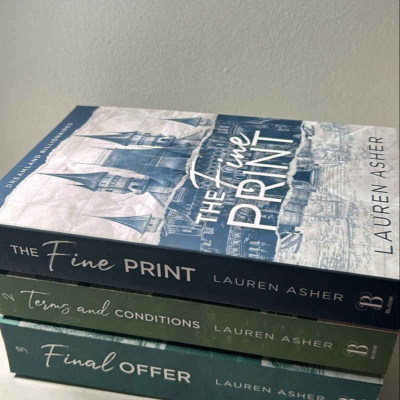 The Fine Print, Terms and Conditions, and Final Offer ( Dreamland Billionaires Series)