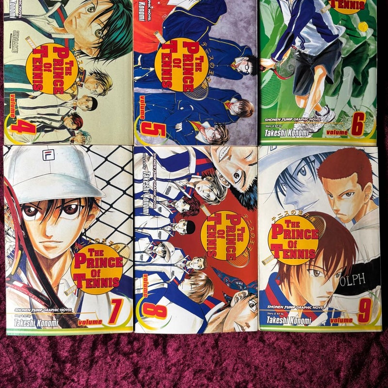 The Prince of Tennis, Vol. 1-9