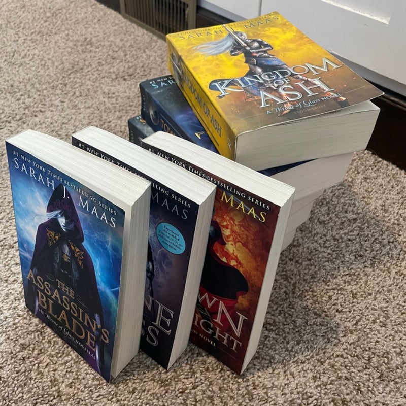 Out of print Throne of Glass Box Set