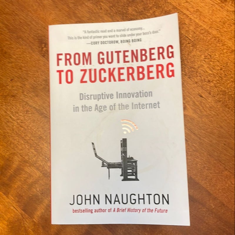 From Gutenberg to Zuckerberg