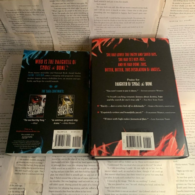 Daughter of Smoke & Bone series