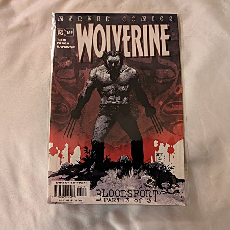 Wolverine #169 Marvel Comics 