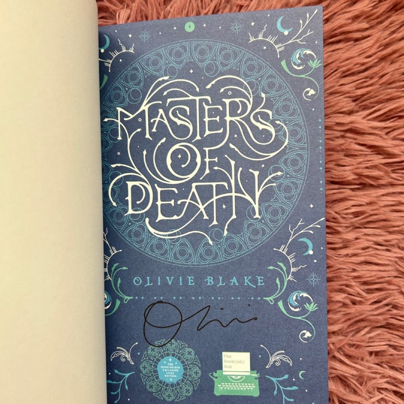 Masters of Death SIGNED