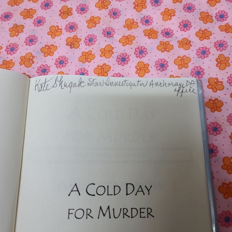 A Cold Day for Murder