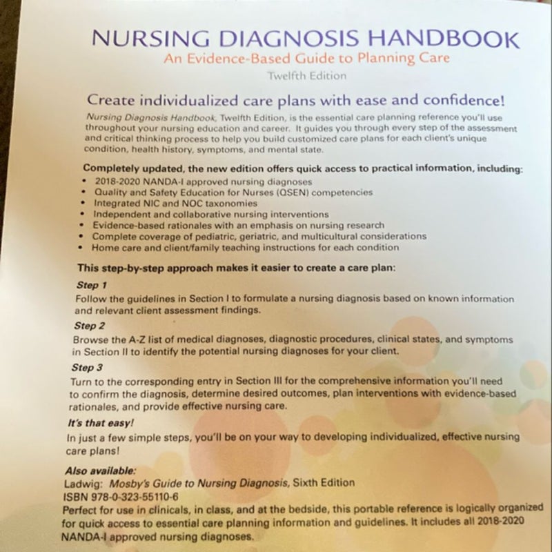 Nursing Diagnosis Handbook