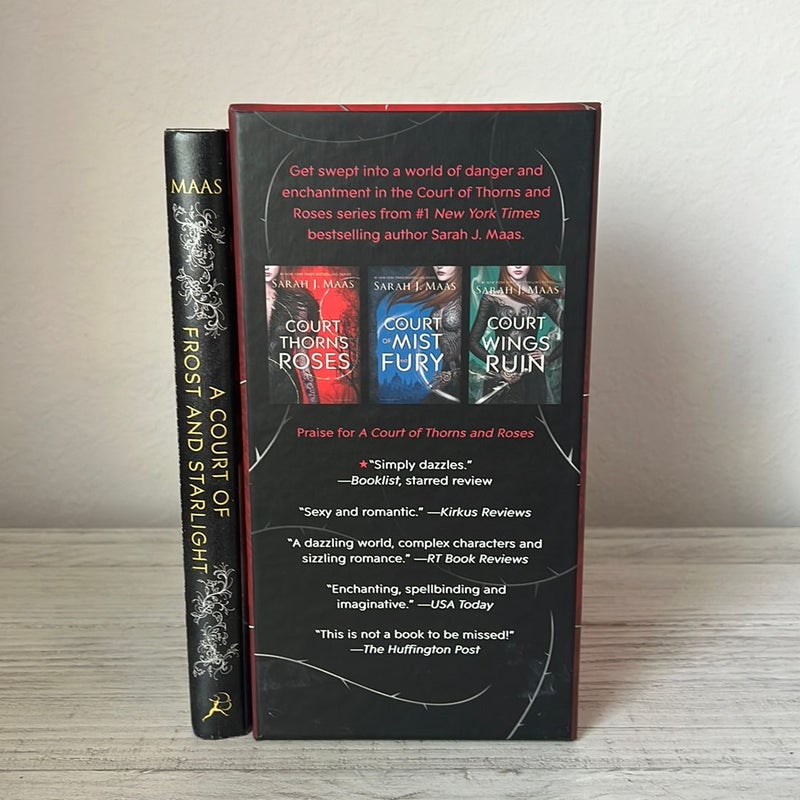 A Court of Thorns and Roses Box Set hardcover 