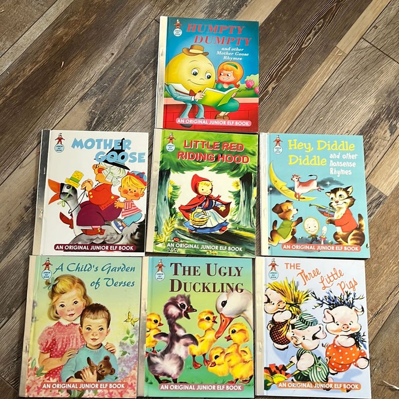 Collection of Junior Elf Books - 7 in All