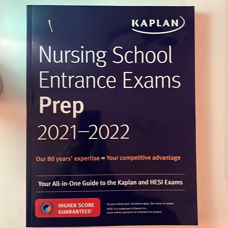 Nursing School Entrance Exams Prep 2021-2022
