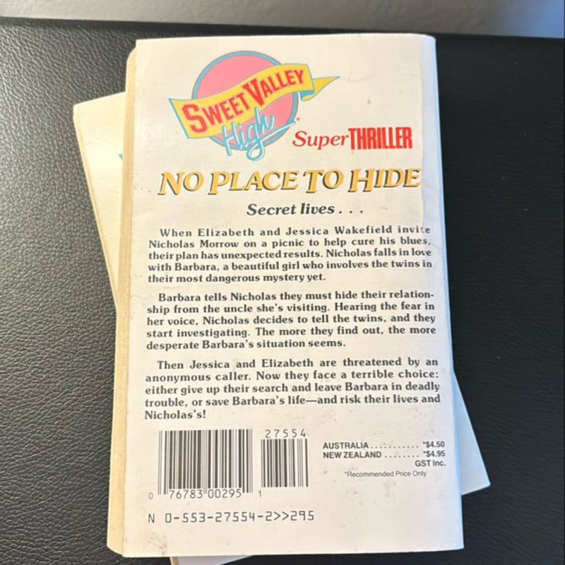 Sweet Valley High Super Thriller Bundle 