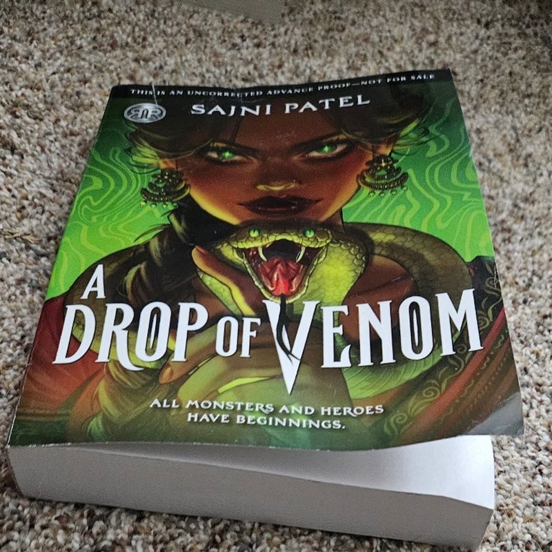 A drop of venom
