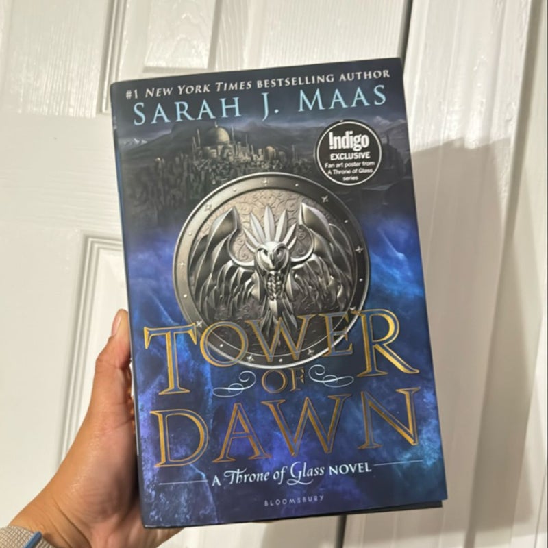 Tower of Dawn Indigo OOP hardcover 