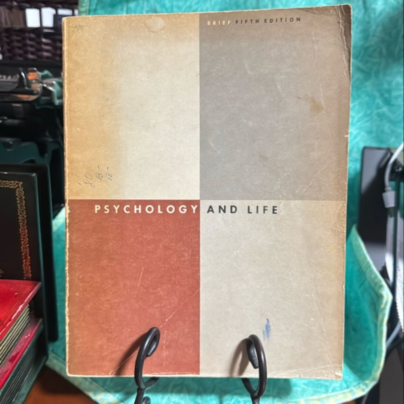 Psychology and Life