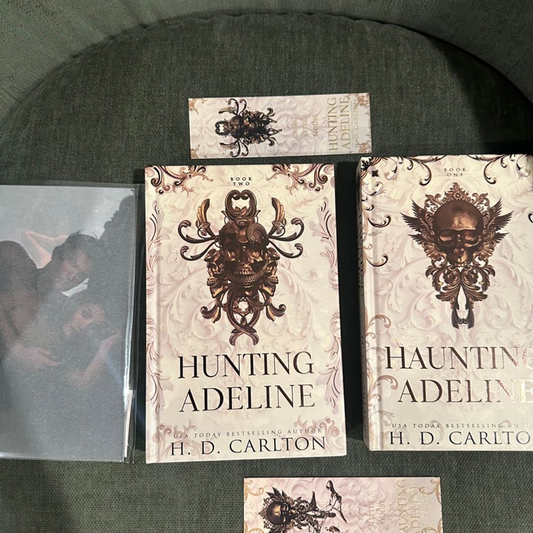 haunting adeline and hunting adeline cat and mouse duet signed special  edition by Hd Carlton , Hardcover