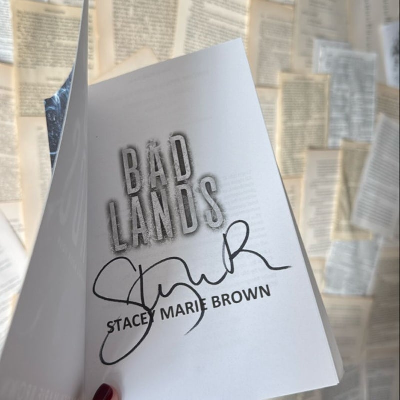 *signed * Bad Lands