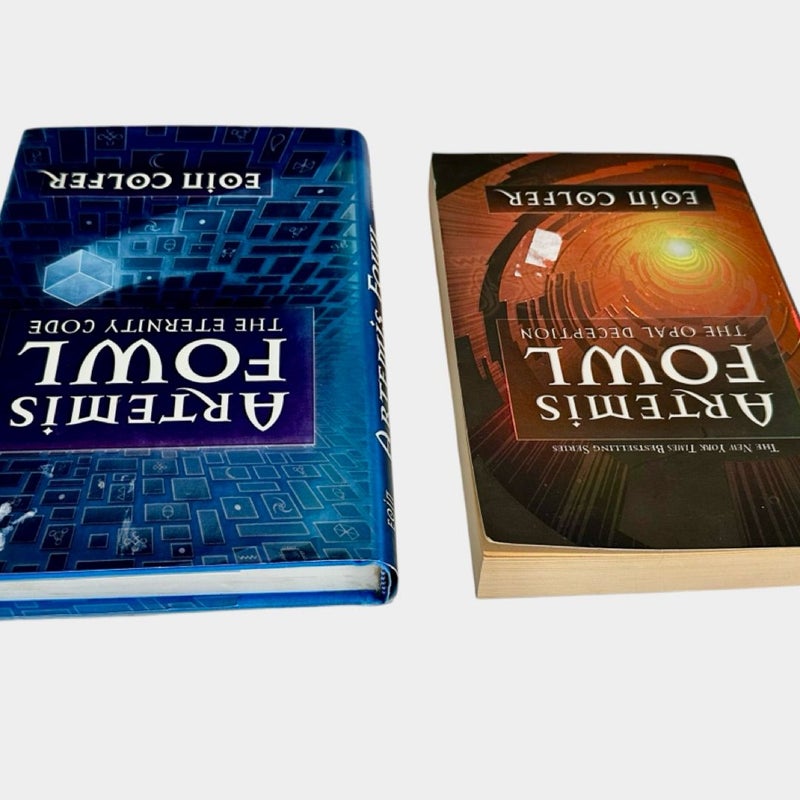 Lot of 2 Artemis Fowl 