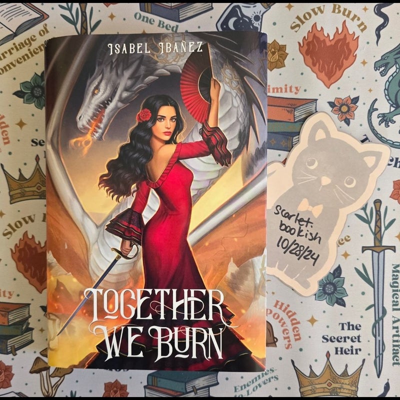 Together We Burn (Bookish Box Author Signed Luxe Edition)