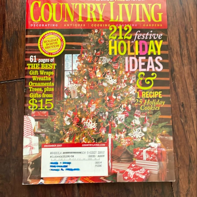 Vintage Country Living- Christmas edition