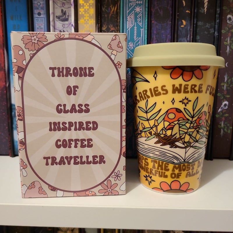 Bookish box Ceramic Coffee Mug Inspired by Throne of Glass