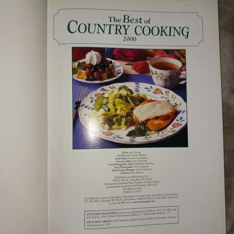 The Best of Country Cooking 2000