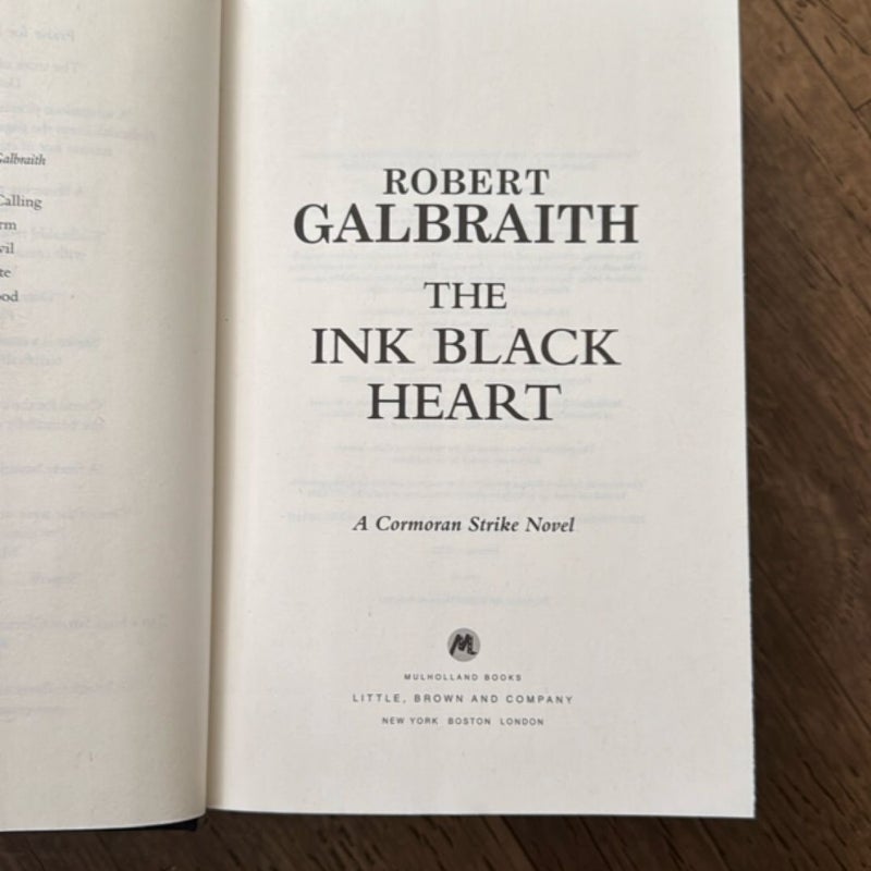 The Ink Black Heart