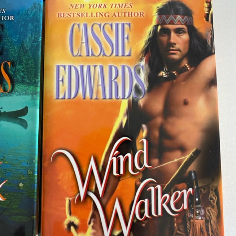 Book lot of 4 Cassie Edwards books 