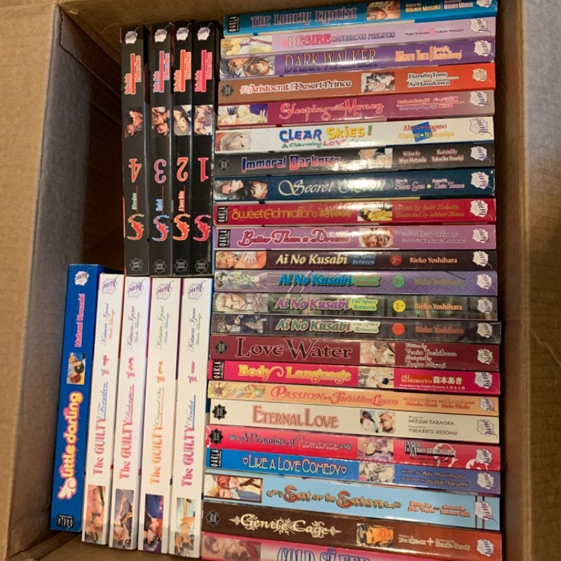  Huge yaoi/bl manga lot 