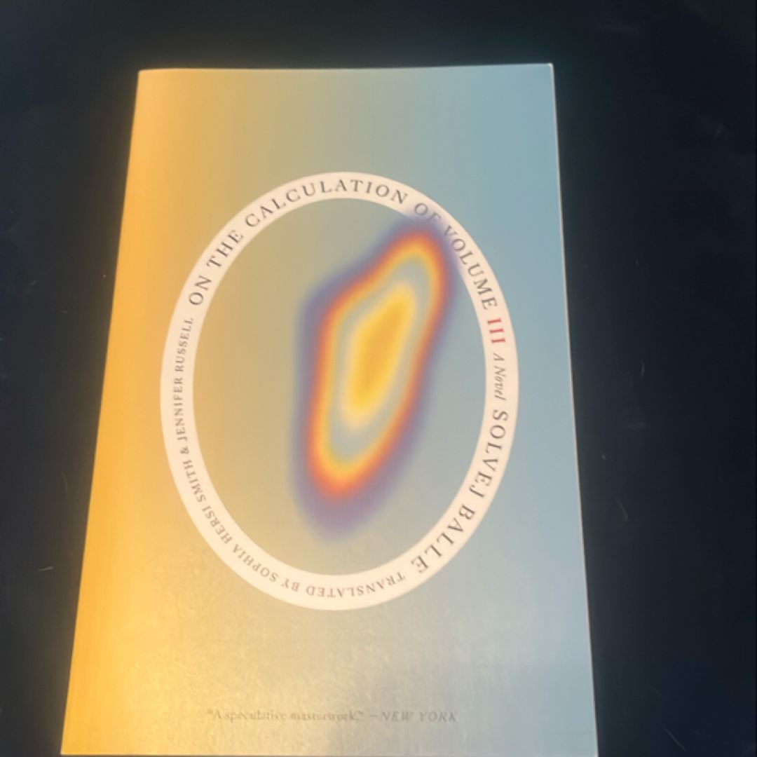 On the Calculation of Volume (Book III)