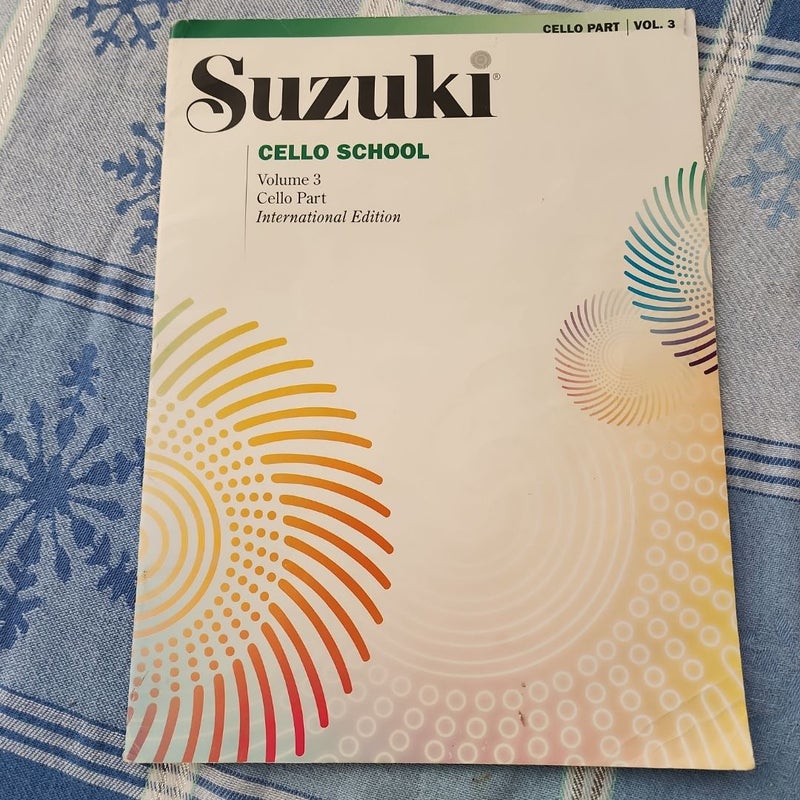 Suzuki Cello School, Vol 3