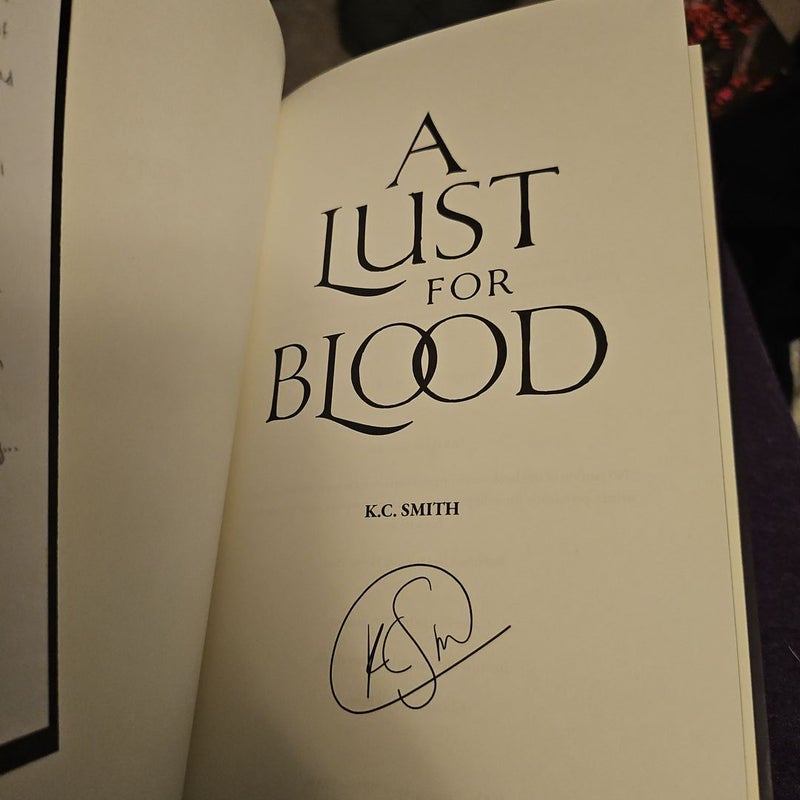A Lust for Blood (Unplugged Book Box)