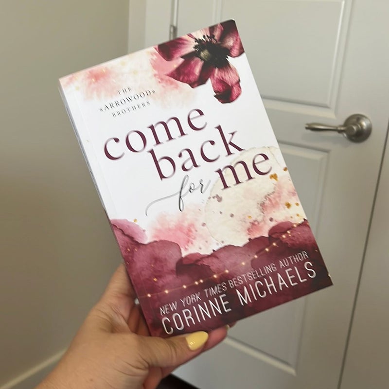 Come Back for Me - Special Edition