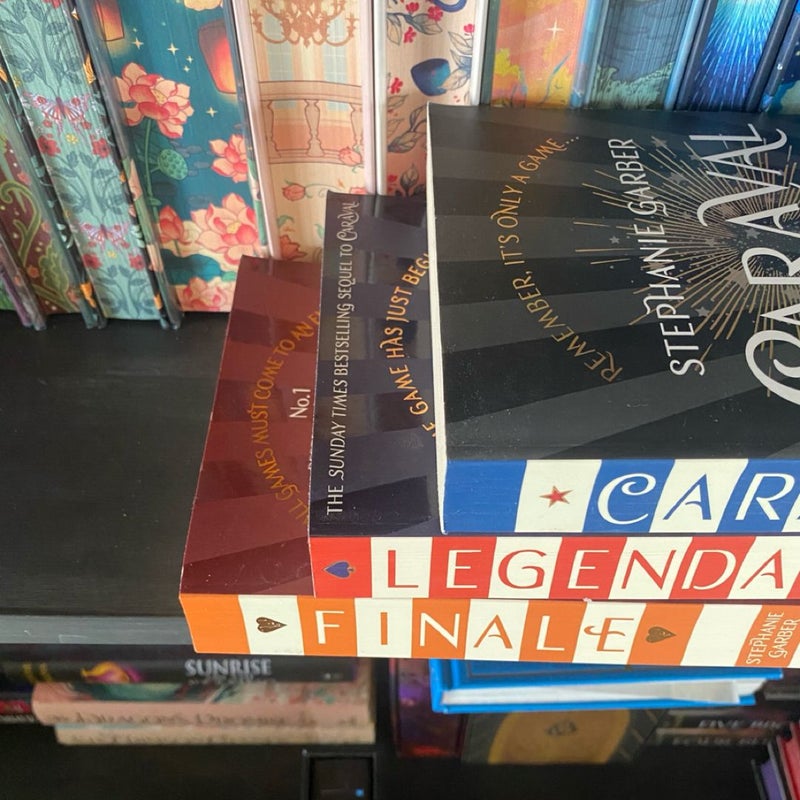 Caraval Trilogy - UK Paperbacks