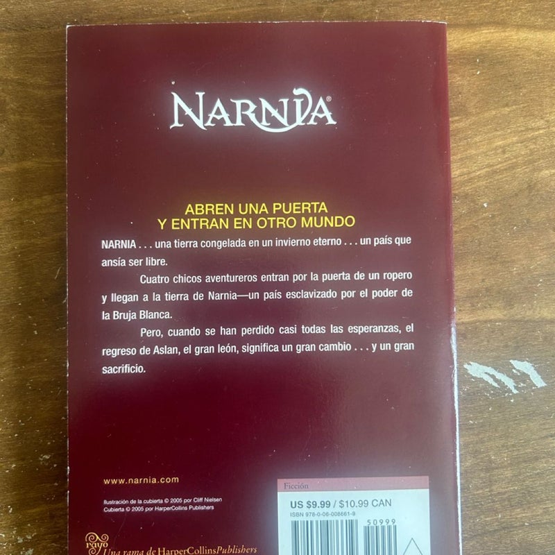 El león, la Bruja y el Ropero