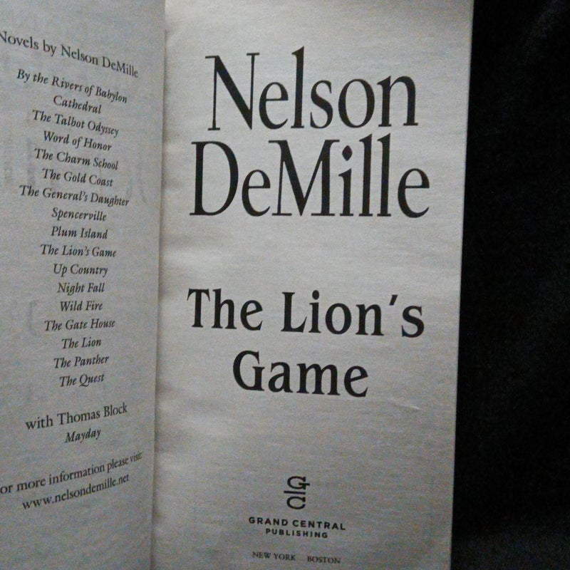 The Lion's Game